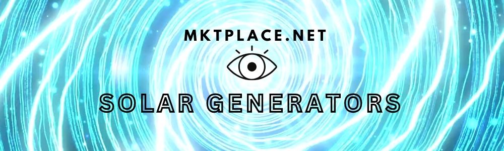 Solar Generators Banner